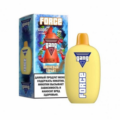 Электронная сигарета GANG FORCE 10000 - вишневый спрайт